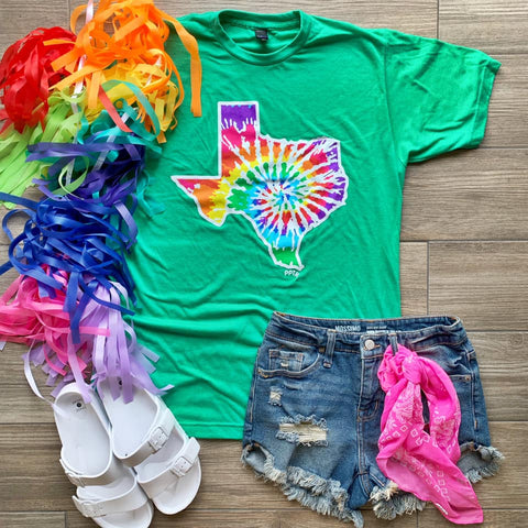 Texas Tie Dye Tee