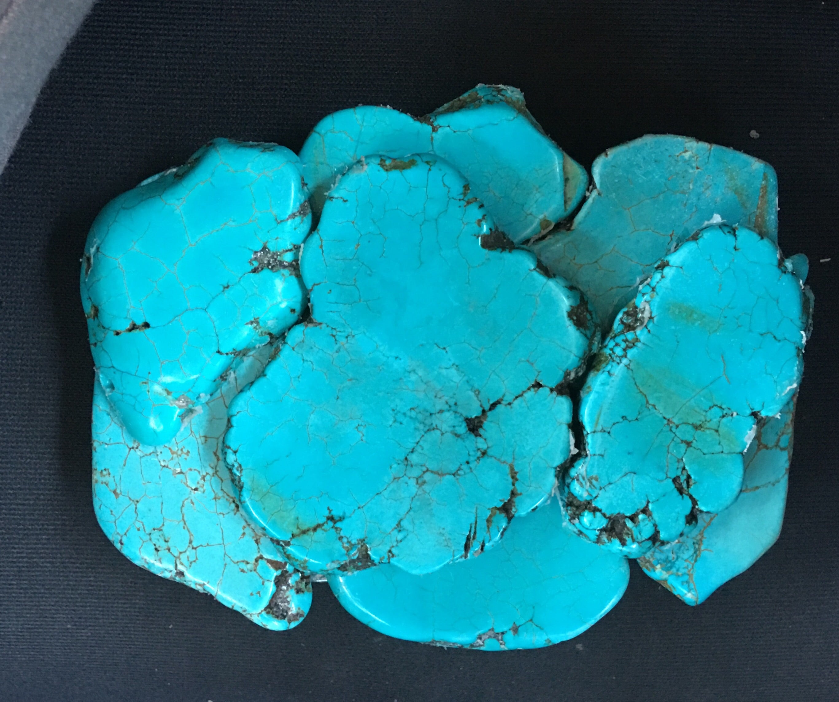 Turquoise Slab Belt Buckle