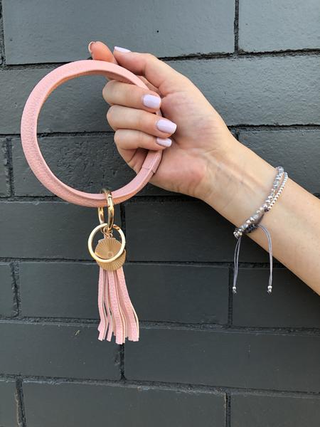 Key Chain Bracelet with Tassel